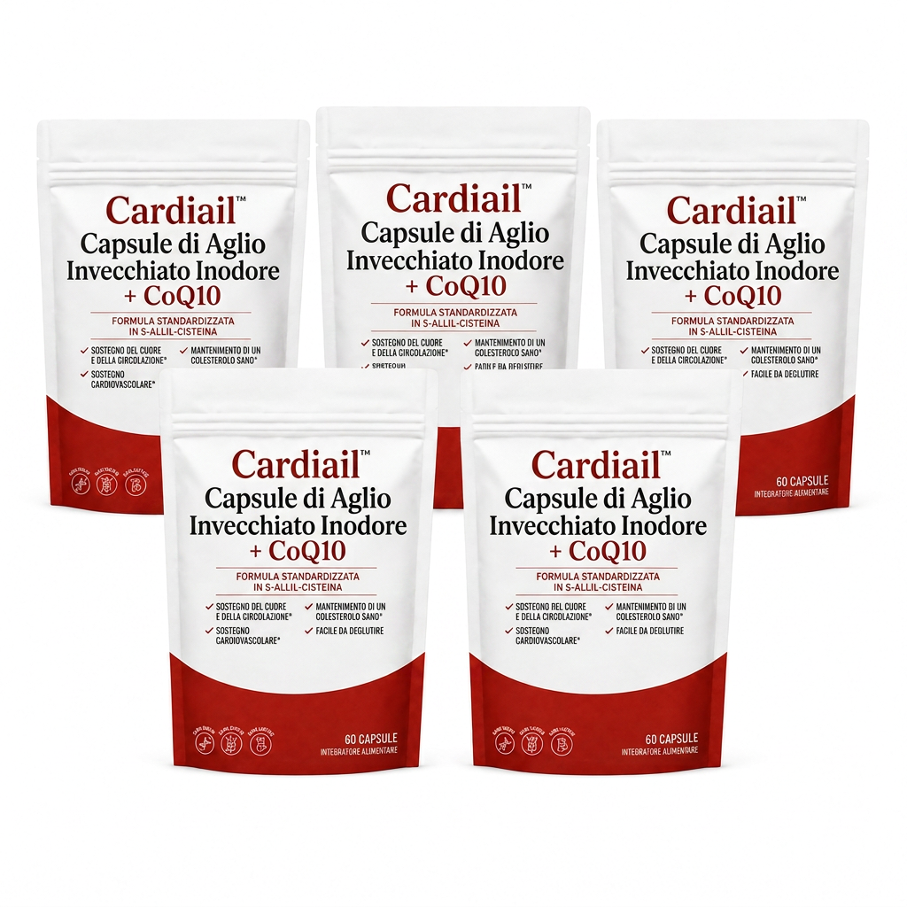 Cardiail 3 flaconi + 2 in omaggio