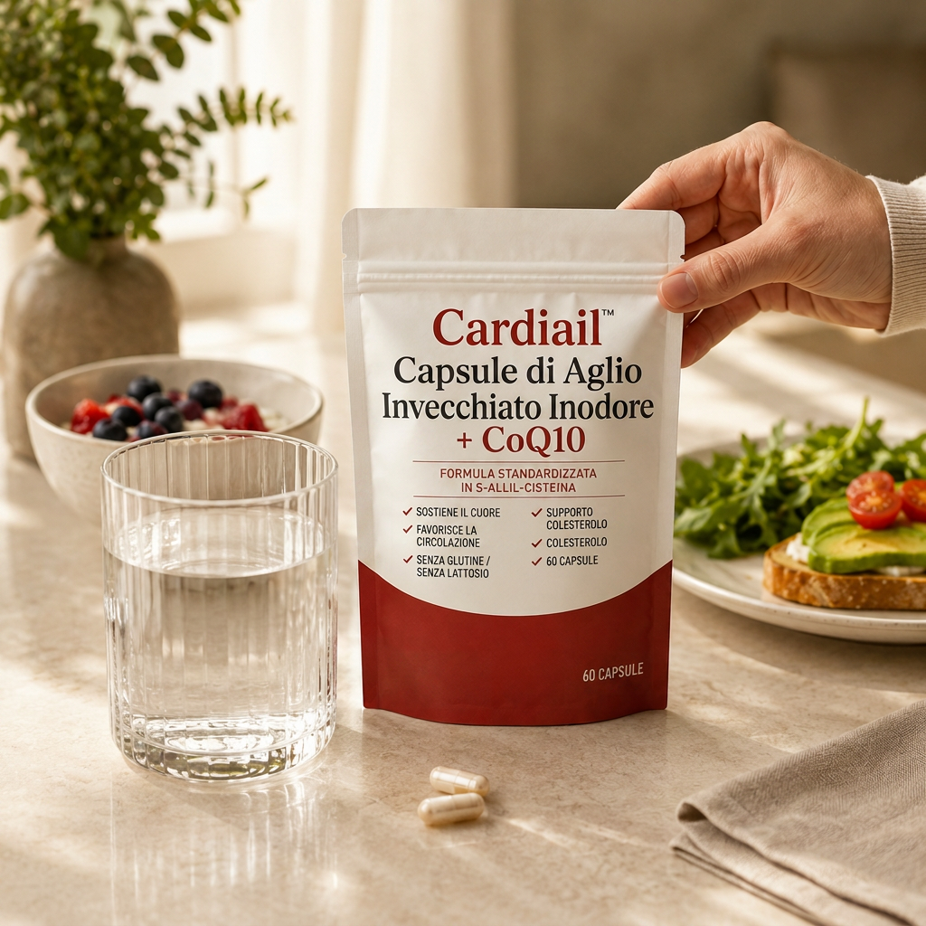 Cardiail — Prendi 2 capsule al giorno
